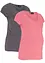 Basic zwangerschapsshirt (set van 2), bonprix