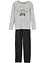 Pyjama met katoen (2-dlg. set), bonprix