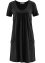 Jersey mini jurk van viscose, loopt wijd uit, bpc bonprix collection