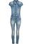 Jeans jumpsuit met knopen, RAINBOW