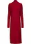 Gebreide jurk met col, bonprix