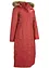 Lange outdoor jas met imitatiebont, waterdicht, bonprix