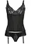 Bustier met jarretels en string ouvert (2-dlg. set), VENUS