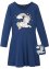 Meisjes jersey jurk en tas (2-dlg. set) van biologisch katoen, bpc bonprix collection