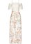 Chiffon jurk met kant en bloemenprint, bpc selection premium