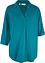 Blouse met linnen en 3/4 mouwen, bpc bonprix collection