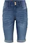 Jeans bermuda met mid waist, bonprix