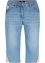 Comfort stretch bermuda jeans met kant en comfortband, bpc bonprix collection