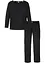 Pyjama met flared broek en LENZING™ ECOVERO™ (2-dlg. set), bpc bonprix collection