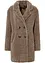 Korte oversized coat in wollen look, bonprix