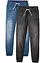 Regular fit instapjeans (set van 2), straight, RAINBOW