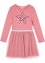 Meisjes jersey jurk met tule en pailletten, bpc bonprix collection