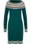 Gebreide jurk met jacquard patroon, bpc bonprix collection