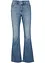 Mid waist jeans met biologisch katoen, bootcut, bonprix