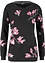 Sweater met bloemenprint, los model, bonprix