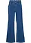 Wide leg paperbag jeans high waist, bonprix