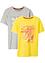 Jongens T-shirt (set van 2) met biologisch katoen, bpc bonprix collection