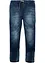 Jogging jeans met mid waist en comfortband, bonprix