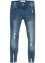 Skinny jeans met used effect, John Baner JEANSWEAR