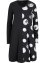 Wijde jurk van katoen-jersey met print, lange mouw, bpc bonprix collection