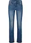 Wide leg stretch jeans, mid waist, bonprix