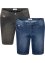Ultra soft jeans bermuda, regular fit (set van 2), John Baner JEANSWEAR