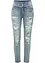 High-waist skinny jeans met destroyed effecten, bonprix