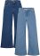 Capri stretch jeans (set van 2), John Baner JEANSWEAR