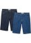 Stretch jeans bermuda, regular fit (set van 2), John Baner JEANSWEAR
