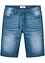 Stretch jeans bermuda met verstevigd kruis, regular fit, bonprix