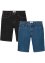 Jeans bermuda, regular fit (set van 2), John Baner JEANSWEAR