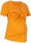 Comfortabel zwangerschapsshirt / voedingsshirt met een drapering voorop, bpc bonprix collection