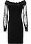 Off shoulder jurk met mesh mouwen, BODYFLIRT boutique