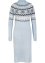 Gebreide jurk met Noors patroon, knielang, bpc bonprix collection