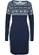 Gebreide jurk met jacquardpatroon, bpc bonprix collection