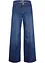 Wide leg stretch jeans, mid waist, John Baner JEANSWEAR