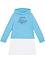 Meisjes boxy shirt met capuchon en top (2-dlg. set), bpc bonprix collection