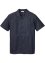 Spijkeroverhemd met lyocell en linnen, korte mouw, John Baner JEANSWEAR