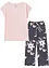 Pyjama met wijde broek (2-dlg.), bonprix