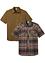 Overhemd, korte mouw (set van 2), John Baner JEANSWEAR