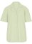 Luchtige oversized blouse met linnen, korte mouw, bpc bonprix collection