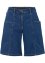 Jeans bermuda met grote zakken en comfortband, bpc bonprix collection