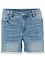 Jeans short met borduursel, bonprix