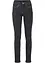 Stretch jeans met imitatieleer, BODYFLIRT