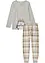 Pyjama met flanellen broek (2-dlg. set), bonprix