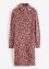 Gebreide jurk met col van gerecycled polyester, bpc bonprix collection