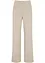 Stretch broek met pied-de-poule, wide leg, bonprix