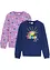 Sweater van puur biologisch katoen (set van 2), bonprix