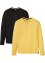 Henley shirt met comfort fit (set van 2), bpc bonprix collection
