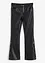 Flared broek van imitatieleer met sierknopen, RAINBOW